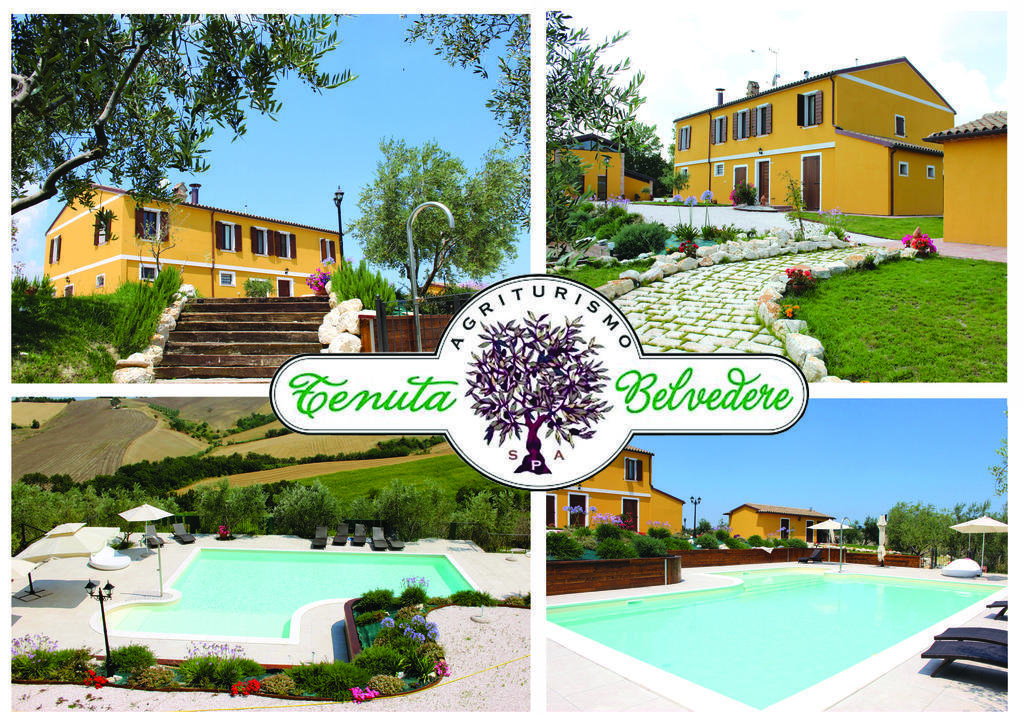 Agriturismo Tenuta Belvedere Villa Belvedere Ostrense Eksteriør bilde